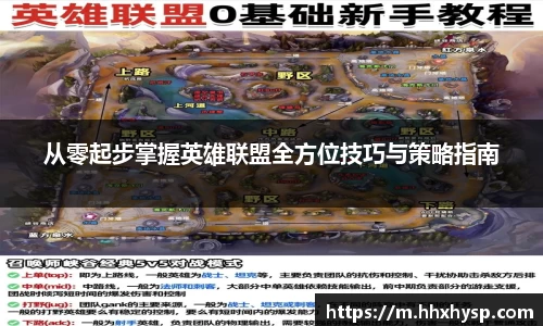 从零起步掌握英雄联盟全方位技巧与策略指南